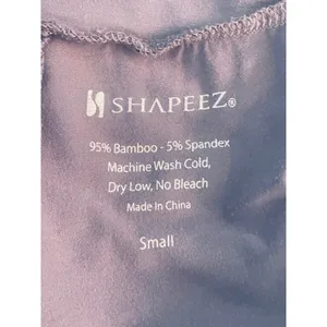 Shapeez Gray Bamboo Spandex Button Down Pajama Set Small Long Sleeve Wide Leg thumbnail 8