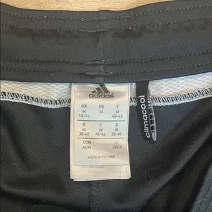 Adidas Black Sweatpants with White Accents thumbnail 2