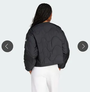 Adidas Women’s NUGANIC INS Black Jacket thumbnail 7