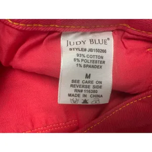 Magenta pink Judy Blue shorts NWOT women's medium thumbnail 4