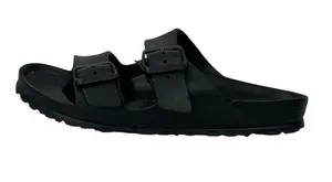Birkenstock Arizona Women's Black Dual Strap Buckle Slip On EVA Sandals Size 7.5 thumbnail 1