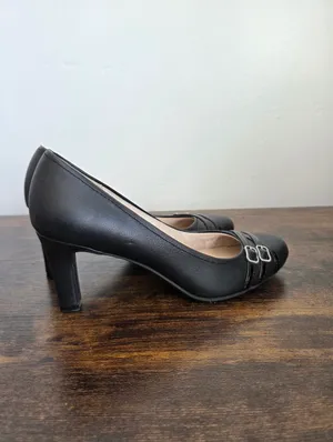 Life Stride Velocity Memory Foam Mickie Heel Shoe Black Professional Size 8.5 M thumbnail 5