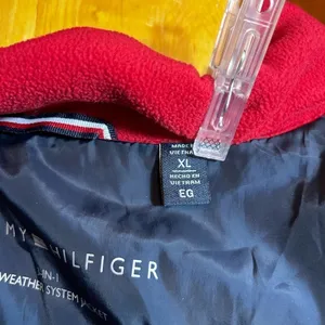 Tommy Hilfiger‎ Jacket Womens XL Blue Quilted Water Repellent Full Zip Jacket thumbnail 8
