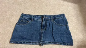 Edikted Skirt Mini Denim thumbnail 2