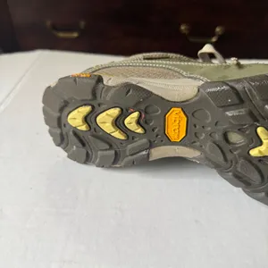Ahnu Numentum Women Olive Green Mesh Suede Hiking Shoes Vibram Sole 1019233 Sz 8 thumbnail 9