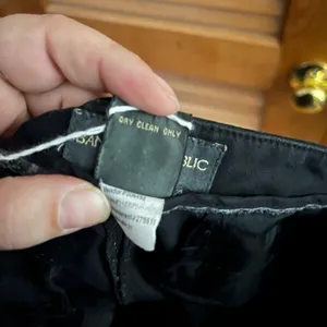 Banana Republic Womens stretch Pants in black size 8 vtg thumbnail 4