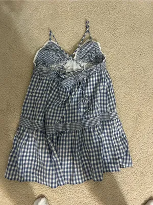 Blue Gingham Dress thumbnail 2
