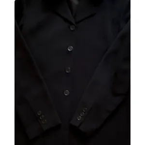 Garfield Marks Blazer Womens Size 6 Black Lined 4 Button Front Collar USA Made thumbnail 13