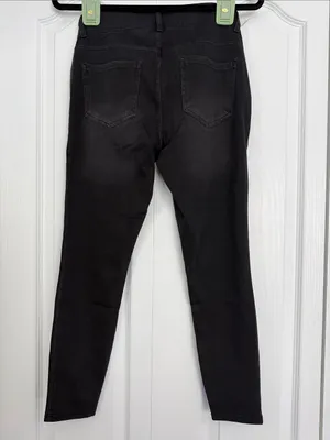 HALARA Black Skinny Stretch Jeans for Women thumbnail 4