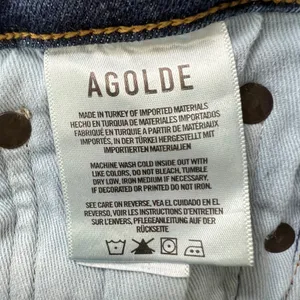 Agolde Sophie Pentacle Dark Wash High Rise Skinny Ankle Crop Jeans A123-1045‎ thumbnail 6