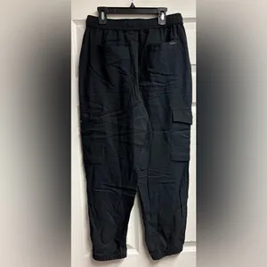 NWOT Sanctuary Linen Blend Cargo Joggers Size Small thumbnail 2