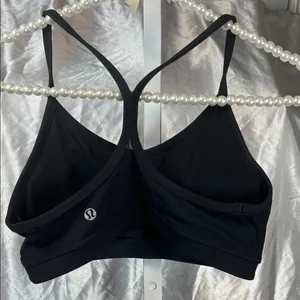 Lululemon Athletica Black Strappy Sports Bra A0311 thumbnail 2