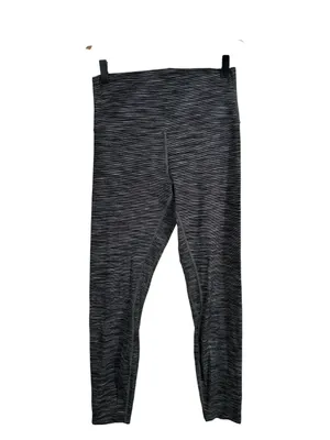 Lululemon Align Pant 25” Wee Are From Space Dark Carbon Ice Grey‎ Size 6 thumbnail 3