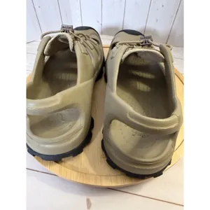Crocs Swiftwater Mesh Deck Sandals Mens Khaki Tan Closed Toe Fisherman Water thumbnail 6