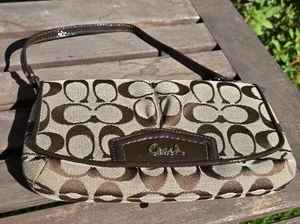 Coach classic Monogram clutch 9" X 5" thumbnail 1