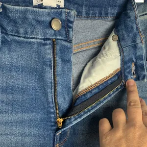 Good American size 4 27 split front flare jeans denim Classic Blue thumbnail 7