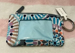 Vera Bradley card and money holder with key ring so cute thumbnail 1