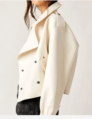 Free People Leather Jacket thumbnail 1