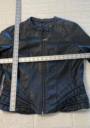 Faux Leather Jacket Size L thumbnail 5