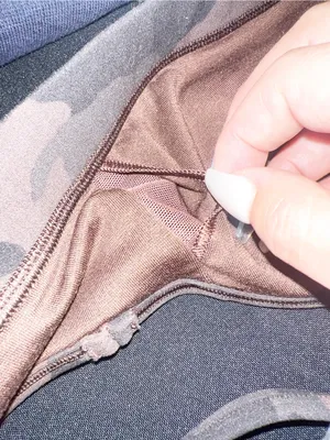 Lululemon Women's Camouflage Y Back Sports Bra - Black & Brown thumbnail 7