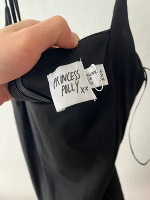 Princess Polly Little Black Cocktail Dress Size 6 thumbnail 2