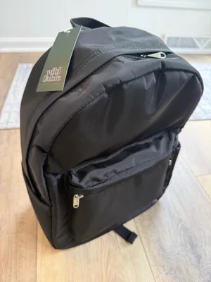 NEW Mini Diaper Bag Backoack Black thumbnail 2