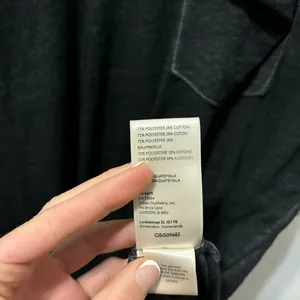 Free People Vella Tee Charcoal Black thumbnail 8