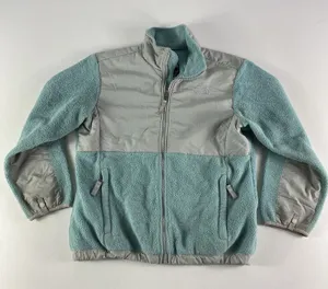 The North Face Denali Jacket Girls Large‎ Blue Full Zip Pockets Fleece Youth thumbnail 1
