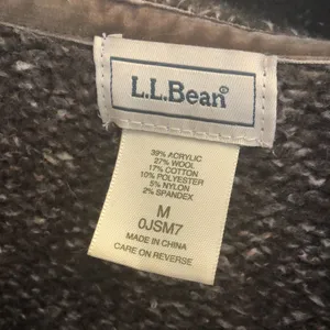 L.L. Bean Brown Wool Blend Sweater thumbnail 3