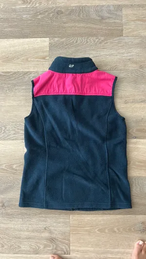 Vineyard Vines Vest Fleece Blue thumbnail 4