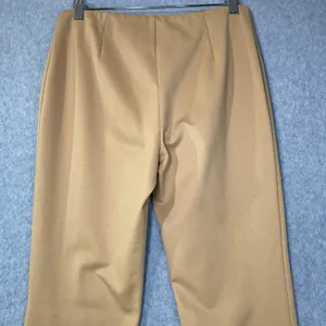 Express Flare Leg Pants Women's 5/6 Regular Camel Tan‎ High Rise EUC thumbnail 5