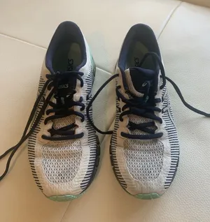Asics Gel-Quantum 360 White Teal Blue Running Shoes T6G6N - Women's Size 9 thumbnail 1