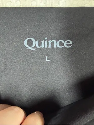 Quince Black Ultra Form High Rise Leggings thumbnail 3