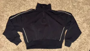 Athleta cropped quarter zip  thumbnail 1
