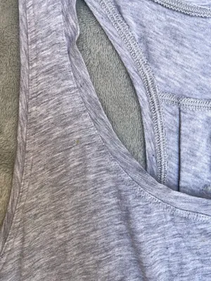 Lululemon Love Tank Heathered Core Light Gray Racerback Top loungewear yoga 4/6 thumbnail 9