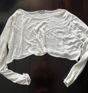 Brandy Melville White Sweater thumbnail 1