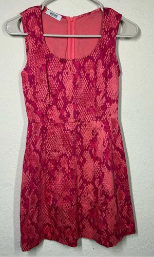 Moschino Cheap And Chic Snake Print Dress Size 4 thumbnail 1