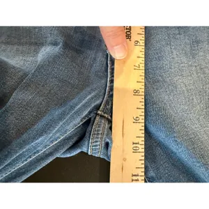 Free People‎ Womens 29R Just Float On Flare Jeans Blue High Rise Stretch Denim thumbnail 8