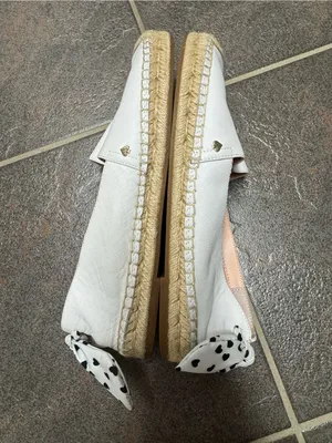 Kate Spade New York Womens Tie Back Grayson Slip On Espadrille Shoes White 7.5 thumbnail 10