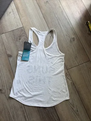 Nike Women's Size S Dri-FIT "Nike Runs This" Graphic Running Tank Top. NWT thumbnail 10