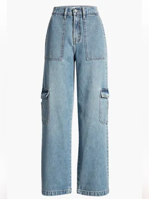 Hidden Jeans Cargo Pocket Dad Jeans Women’s Size 28 thumbnail 3