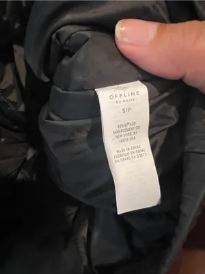 Aerie faux fur trim puffer jacket thumbnail 11