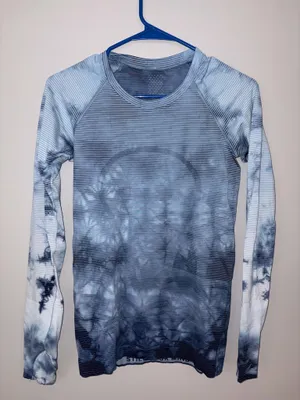 Lululemon swiftly long sleeve tie dye  thumbnail 1