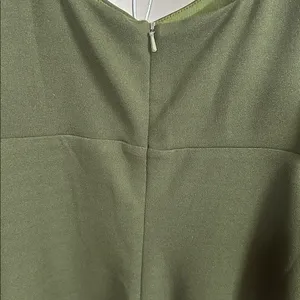 Lulu's Chic Olive Backless Dress NWOT thumbnail 6