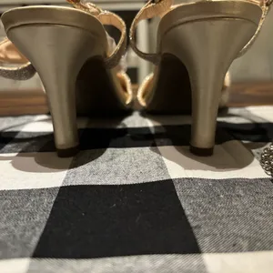Gold Glitter Heels and Clutch Set 7 thumbnail 5