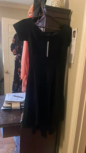 Sarin Matthew’s Black Short Sleeved Formal Dress(NWT) thumbnail 4