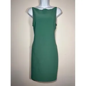 Abercrombie & Fitch Mini Dress MT Green Open Back Bodycon Cocktail Coquette Chic thumbnail 3