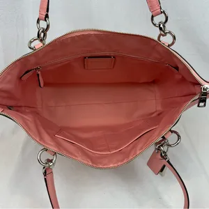 Coach F57526 Ava Tote Crossgrain Leather Bag Blush Pink / Silver - NEW w/ DEFECT thumbnail 14