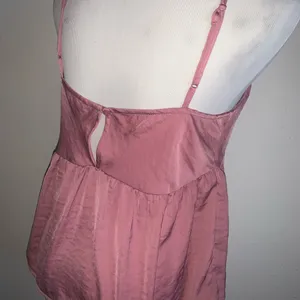 New American Eagle Outfitters Silky Cowl Neck Babydoll Top thumbnail 7