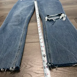Abercrombie & Fitch The 90’s Slim Straight Ultra High Rise Curve Love Jeans 24 thumbnail 10
